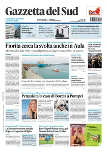 Gazzetta del Sud Catanzaro - 22 Settembre 2024