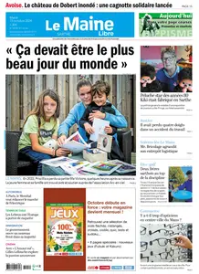 Le Maine Libre Sarthe Loir - 15 Octobre 2024