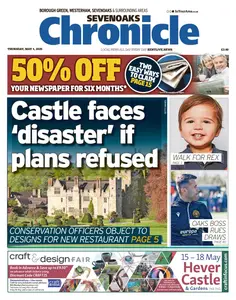 Sevenoaks Chrionicle - 1 May 2025
