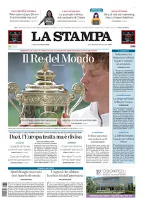 La Stampa Milano - 14 Luglio 2025