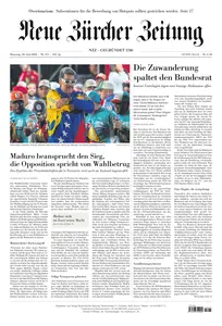 Neue Zuercher Zeitung - 30 Juli 2024