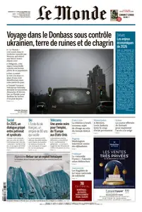 Le Monde du Dimanche 28 et Lundi 29 Décembre 2025