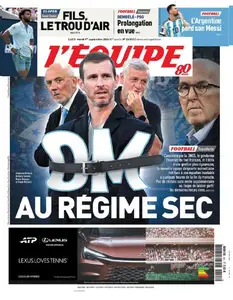 L’equipe du Mardi 1er Septembre 2026