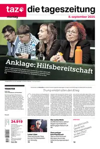 taz die tageszeitung - 08 September 2025