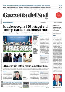 Gazzetta del Sud Messina - 14 Ottobre 2025