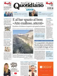 Quotidiano di Puglia Lecce - 11 Marzo 2025