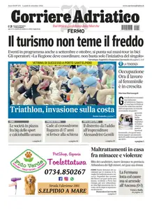 Corriere Adriatico Fermo - 16 Settembre 2024