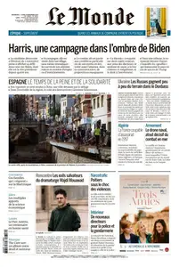 Le Monde du Dimanche 3 et Lundi 4 Novembre 2024