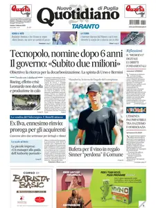 Quotidiano di Puglia Taranto - 1 Febbraio 2025
