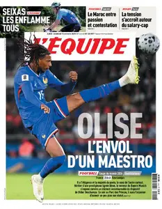 L’equipe du Vendredi 10 Octobre 2025
