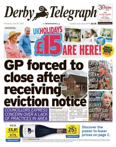 Derby Telegraph - 24 July 2025