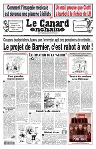 Le Canard enchaîné - 9 Octobre 2024