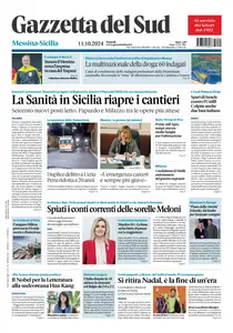 Gazzetta del Sud Messina - 11 Ottobre 2024