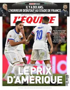 L’equipe du Jeudi 13 Novembre 2025