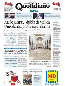 Quotidiano di Puglia Lecce - 5 Luglio 2025