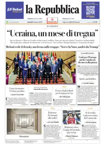 la Repubblica - 3 Marzo 2025