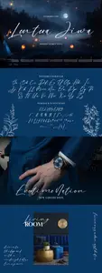 Lentera Jiwa - Modern Script Font V7BCEHC