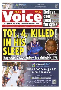 Daily Voice - 17 February 2025