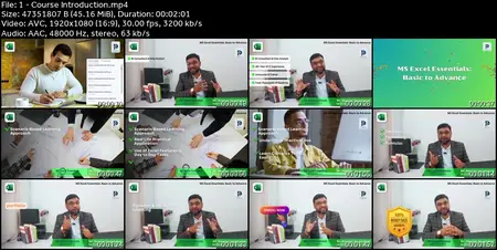 MS Excel Essentials - From Basic to Advance