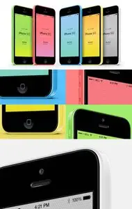 iPhone 5C Psd Pro Mock Up