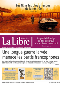 La Libre Belgique du Mardi 5 Septembre 2017