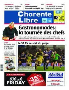 Charente Libre - 25 novembre 2017