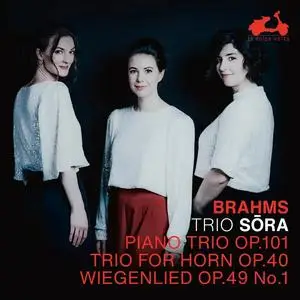 Trio Sõra - Brahms: Piano Trio Op. 101, Trio for Horn Op. 40, Wiegenlied & Op. 49 No. 1 (2024) [Digital Download 24/96]