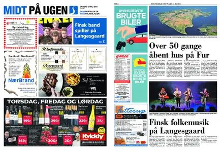 Skive folkeblad - Midt paa ugen – 08. maj 2019