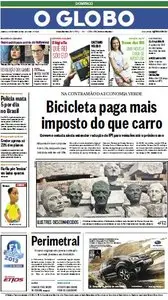 Jornal O Globo - 3 de novembro de 2013 - Domingo