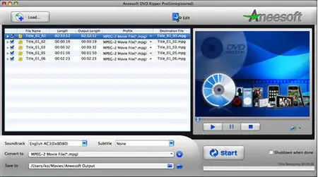 Aneesoft DVD Ripper Pro v3.2.0.0 