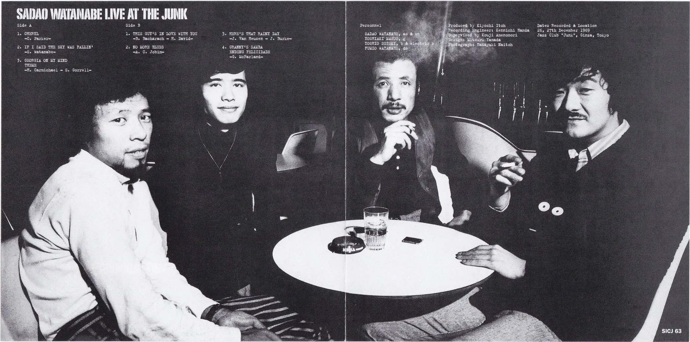 Sadao Watanabe - Live At The Junk (1969) {2015 Japan Jazz Collection ...