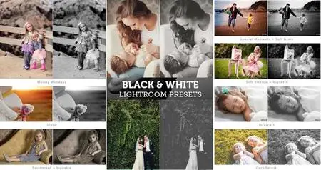 Black & White - Monochrome Magic Lightroom Presets