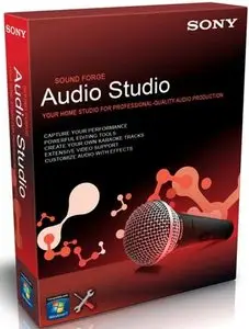 Sony Sound Forge Audio Studio 10.0 Build 178 Multilingual