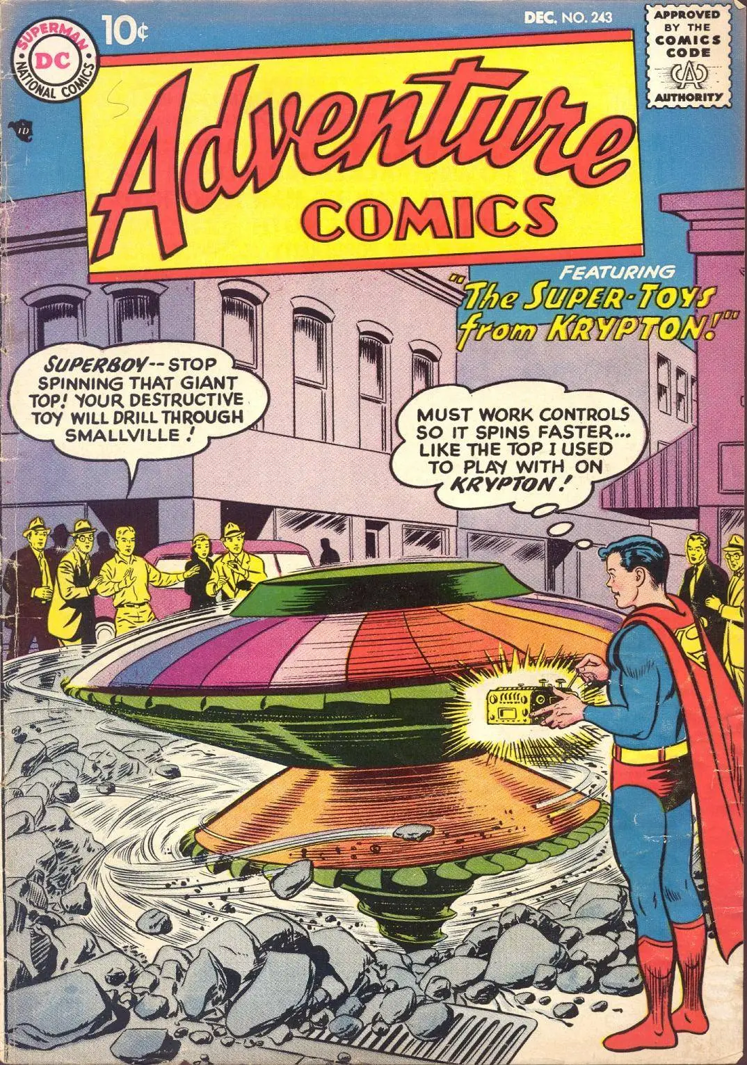 Adventure Comics 1957-12 243