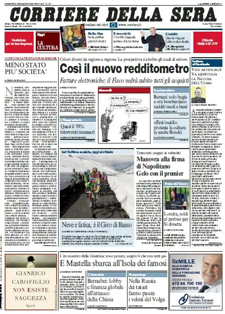 Il Corriere della Sera (30-05-10)