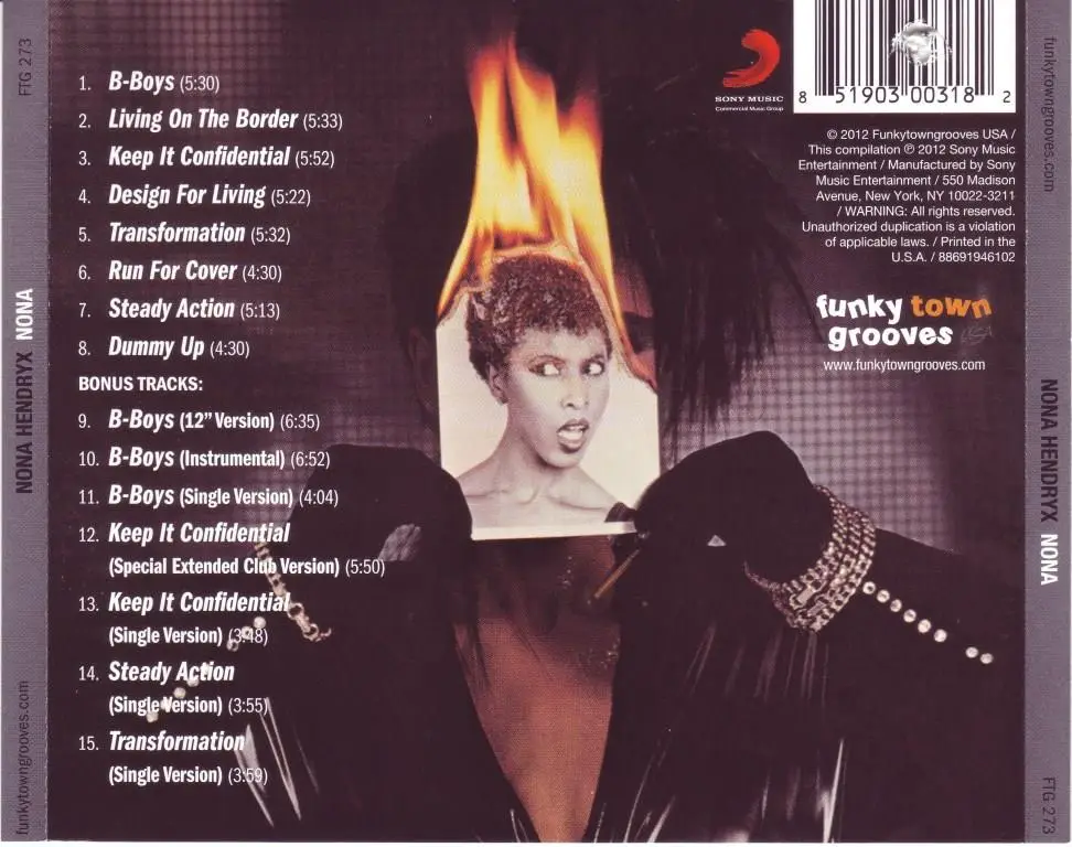 Nona Hendryx Nona 1983 2012 Remastered And Expanded Edition Re Up