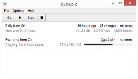 Bvckup 2 Release 74.5 Professional