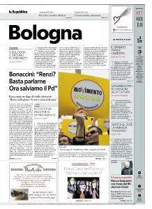 la Repubblica Bologna - 7 Marzo 2018