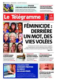 Le Télégramme Dinan - Dinard - Saint-Malo – 25 novembre 2019