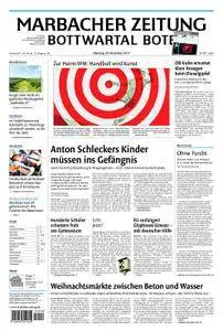 Marbacher Zeitung - 28. November 2017