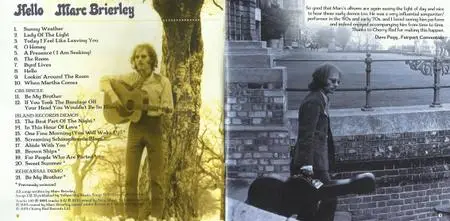 Marc Brierley - Hello (1969) {CBS--Cherry Tree CRTREE014 rel 2014}