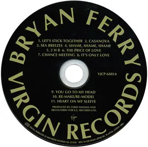 Bryan Ferry - Let's Stick Together (1976) [Japanese Remastered 2007, HDCD]