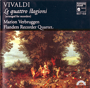 Marion Verbruggen & Flanders Recorder Quartet - Vivaldi - Le quattro stagioni