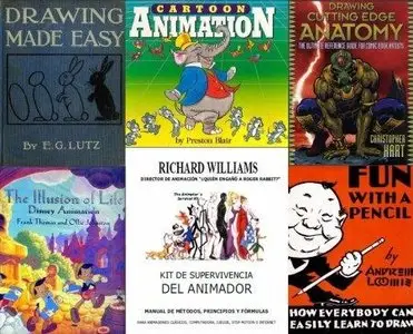 42 Books on Drawing and Animation