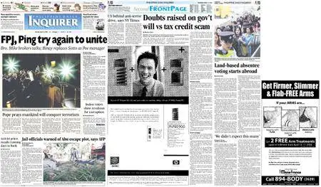 Philippine Daily Inquirer – April 12, 2004