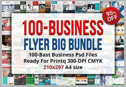 CreativeMarket - 100-Best Business Flyer Bundle