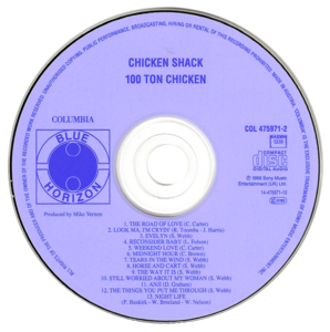 Chicken Shack - 100 Ton Chicken - 1969 (1994)