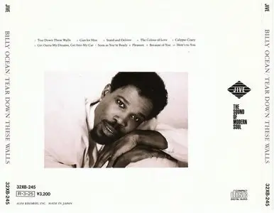 Billy Ocean - Tear Down These Walls [Japan Edition] (1988)