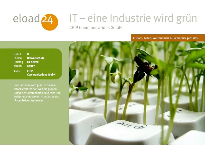 IT – eine Industrie wird grün
