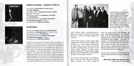 Charley Pride - Four Charley Pride Albums (1968-1970) {2CD Set BGO Records BGOCD1181 rel 2015}